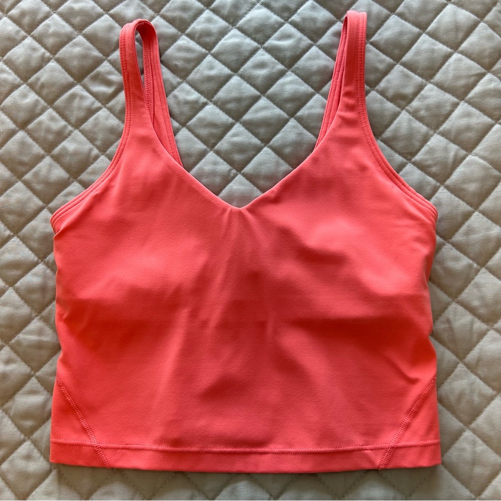 Lululemon Align Tank - Raspberry Cream - Size 4